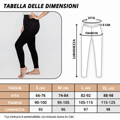 MISS CASHMERE® – LEGGINGS TERMICI IN ZIMMERSIONE